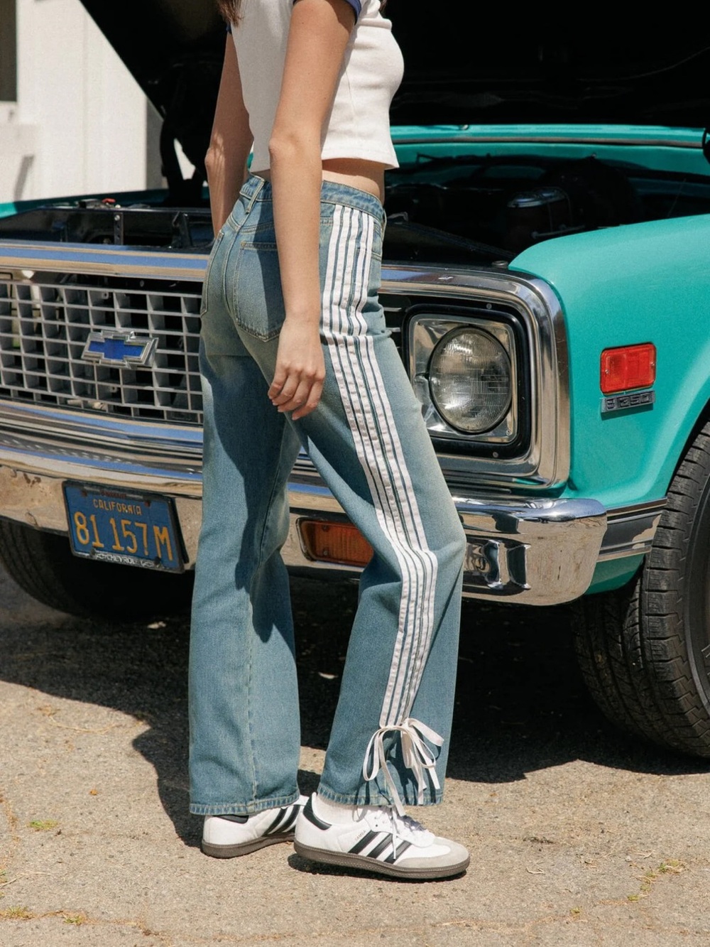 Cali 1860 track jeans